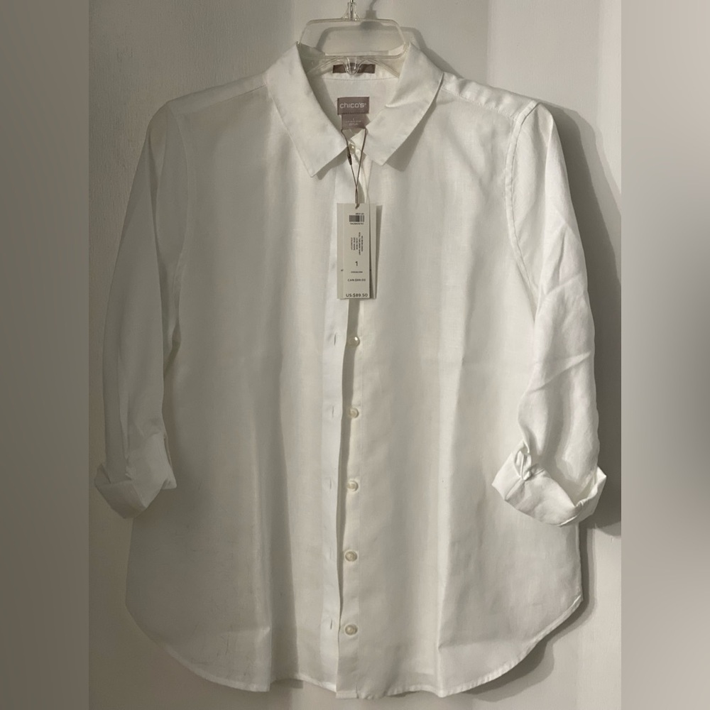 Chicos linen blouse